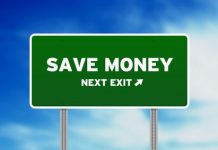 save money sign