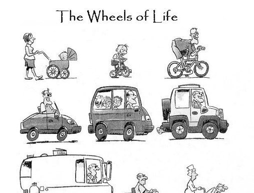 wheels of life infographic
