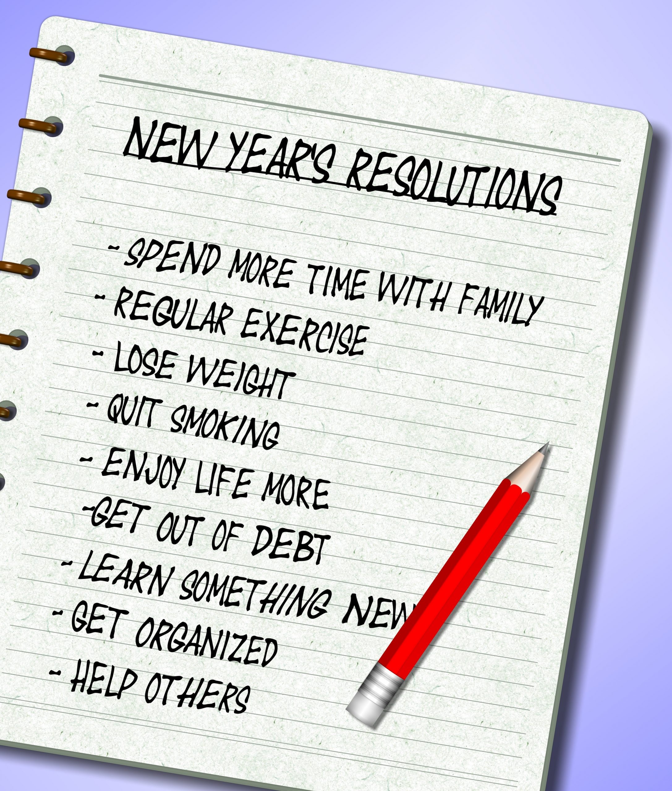 SLM What Is Your New Year's Resolution?