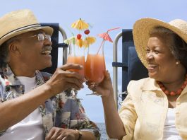 bigstock Senior African couple toasting 32022299 scaled