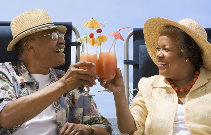 bigstock Senior African couple toasting 32022299 scaled