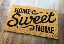 bigstock Home Sweet Home Welcome Mat On 154129802 scaled