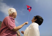 summer activity fly kite scaled