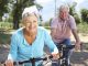 Happy Seniors Biking