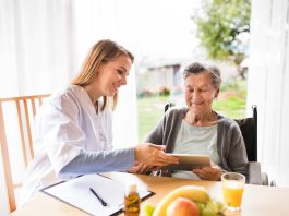Telehealth with Caregiver scaled